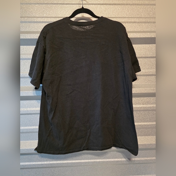 Star Wars The Mandalorian Black Tee with Colorful Design - Picture 2 of 2